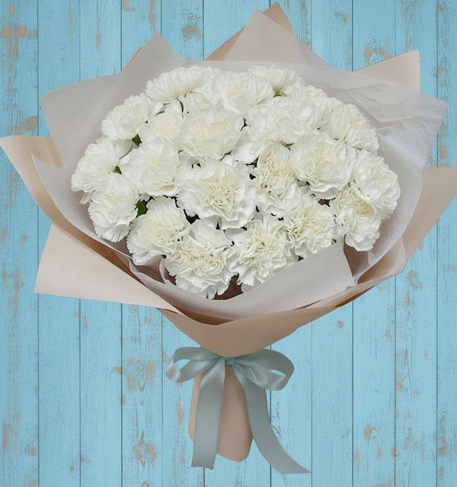 Букет цветов из: Гвоздики в Арбаж