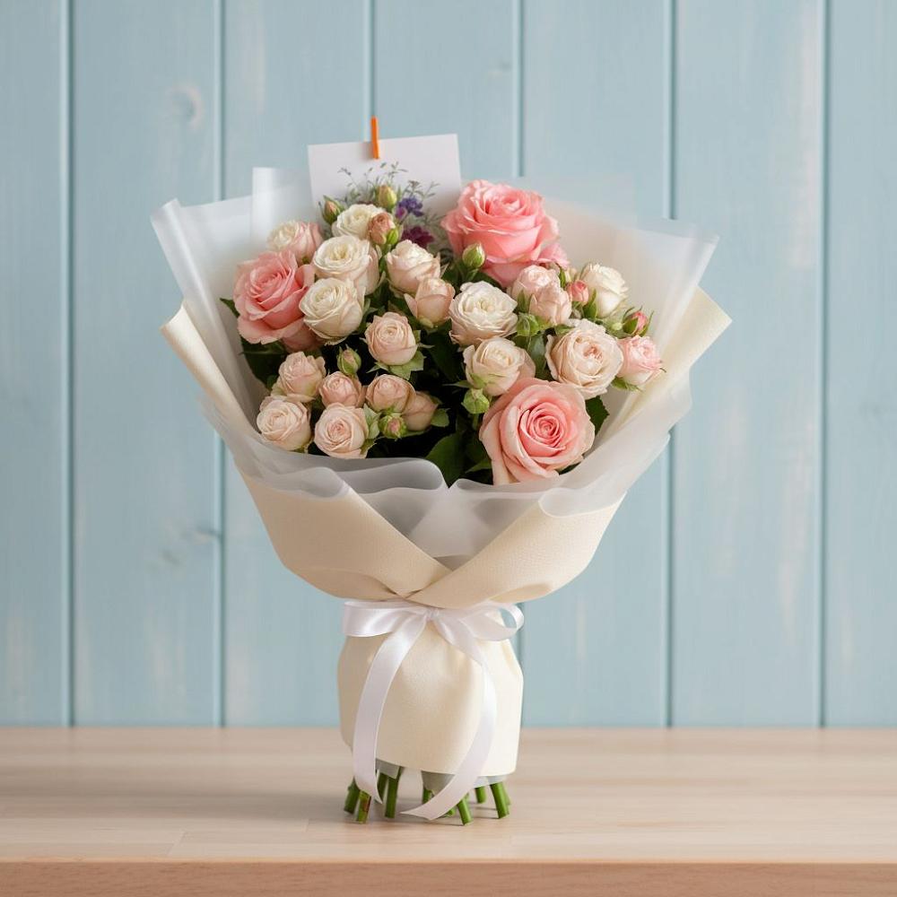 Букет цветов из: Розы в Арбаж