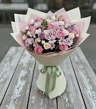 Букет цветов из:  Розы и Хризантемы в Арбаж