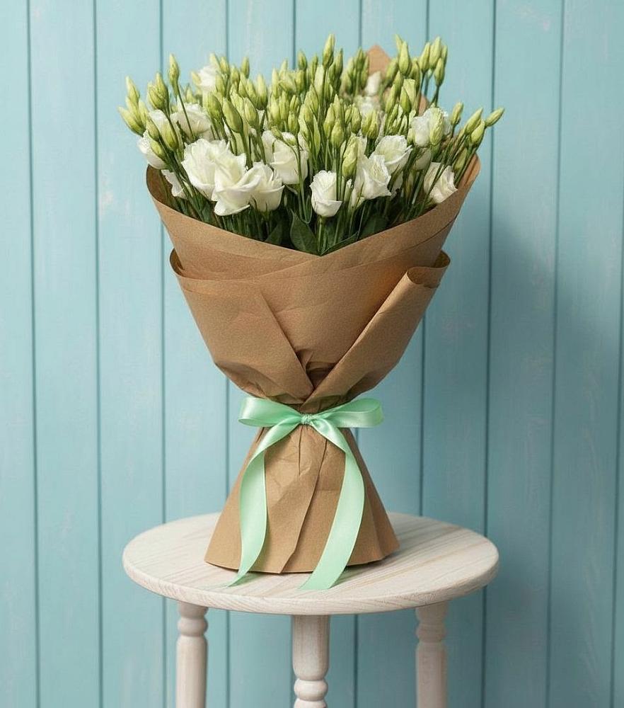 Букет цветов из: Лизиантусы в Арбаж