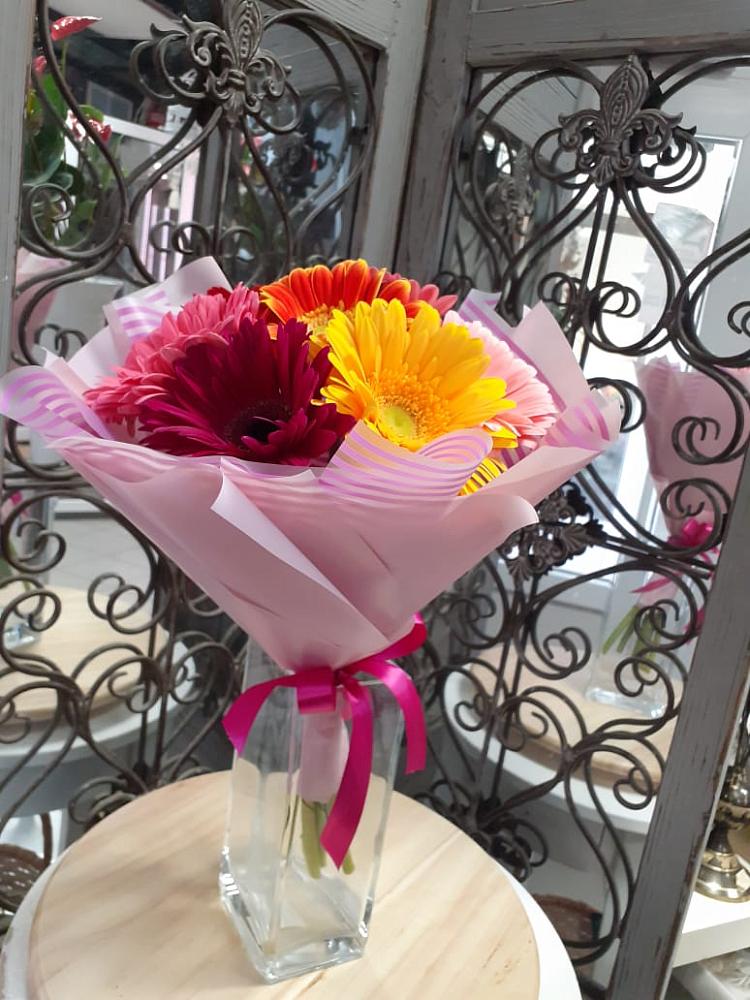 Букет цветов из: Герберы в Арбаж