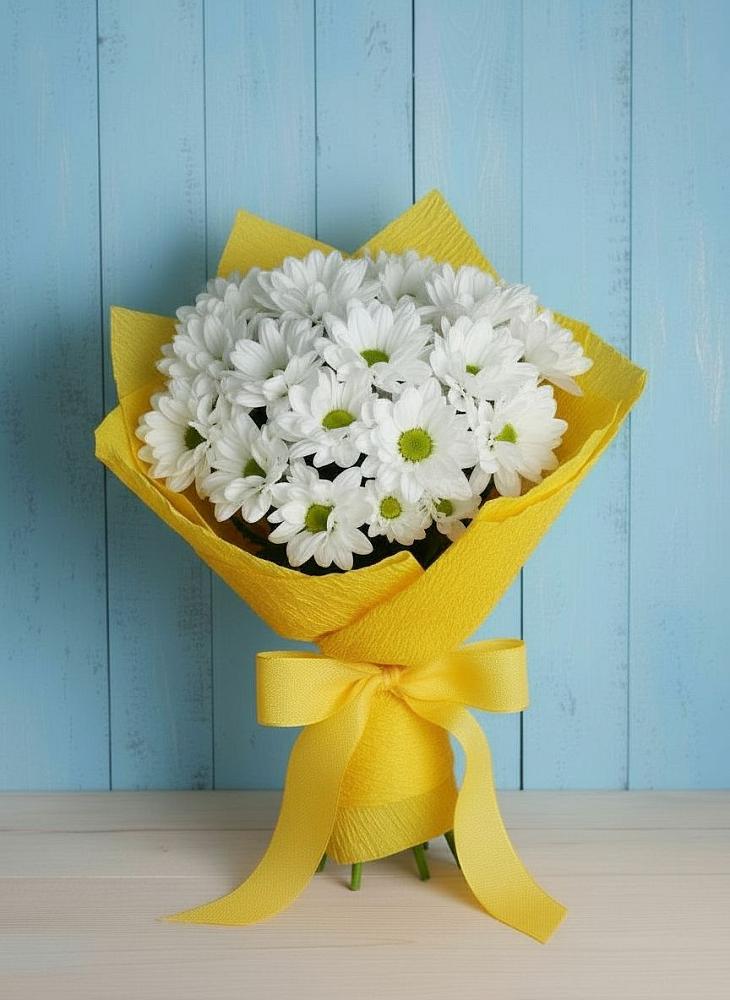 Букет цветов из: Хризантемы в Арбаж