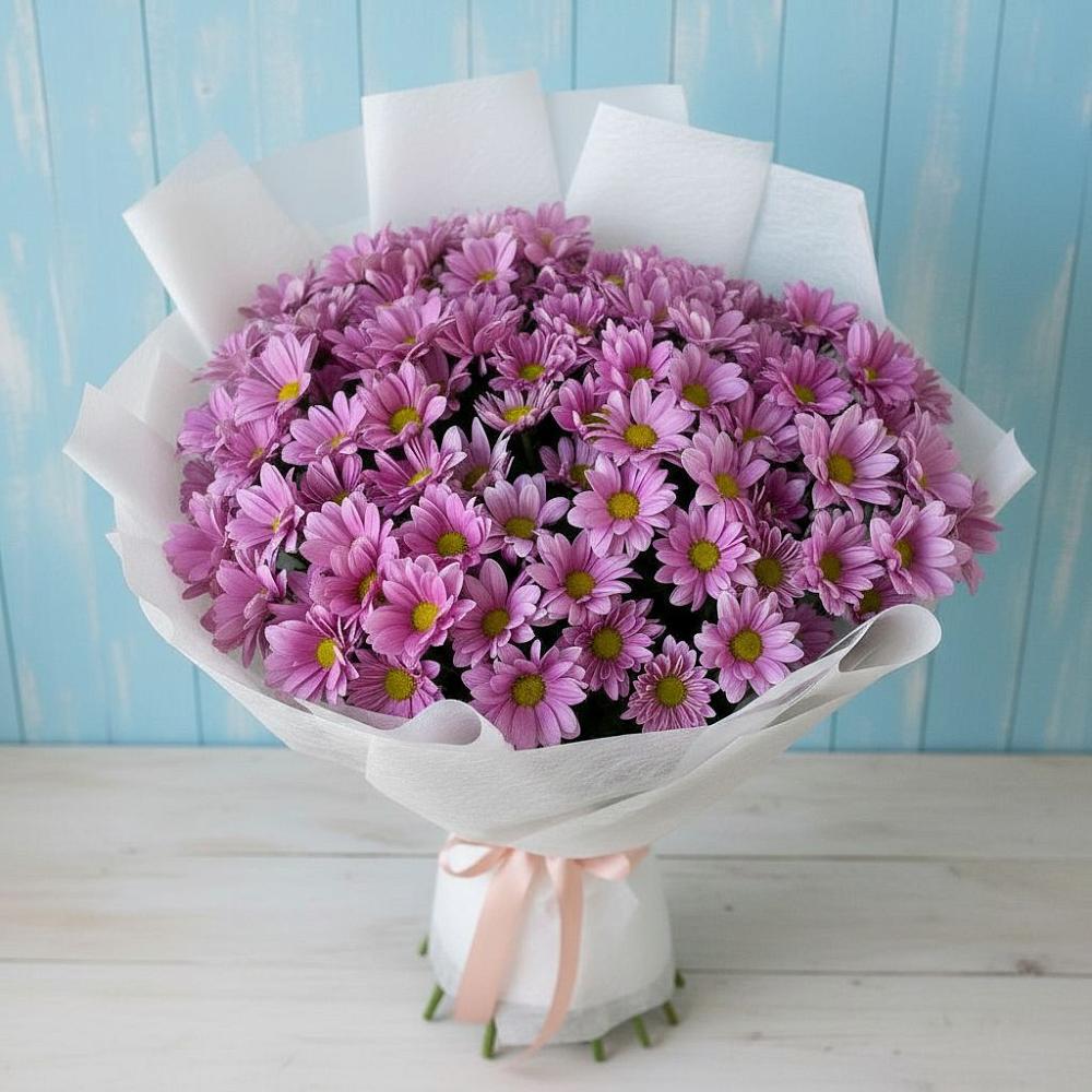 Букет цветов из: Хризантемы в Арбаж