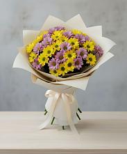 Букет цветов из:  Хризантемы #REPLACE_PRED# Арбаж