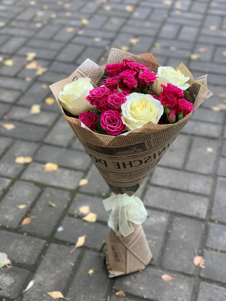 Букет цветов из: Розы в Арбаж