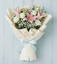 Букет цветов из:  Лилии в Арбаж