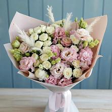 Букет цветов из:  Альстромерии и Розы в Арбаж